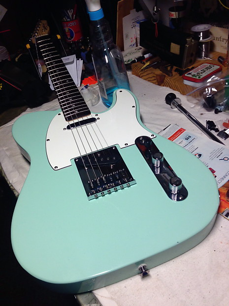 Surf green outlet bullet telecaster
