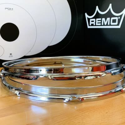 Snare Drum Triple-Flanged Steel Hoops, 13" 8-Lug 2.3mm - Pair image 4