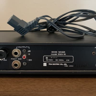 Toa Echo Mixer EMX-10 BBD Delay image 3