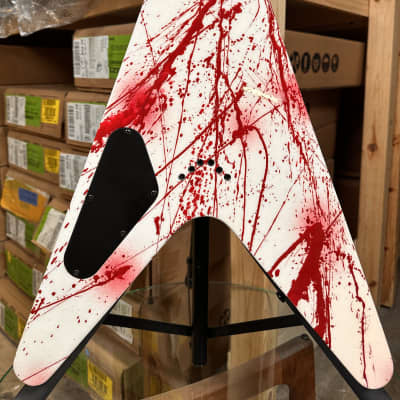 Dean Eric Peterson Blood Splatter V Prototype with Hardshell Case #80002 image 2