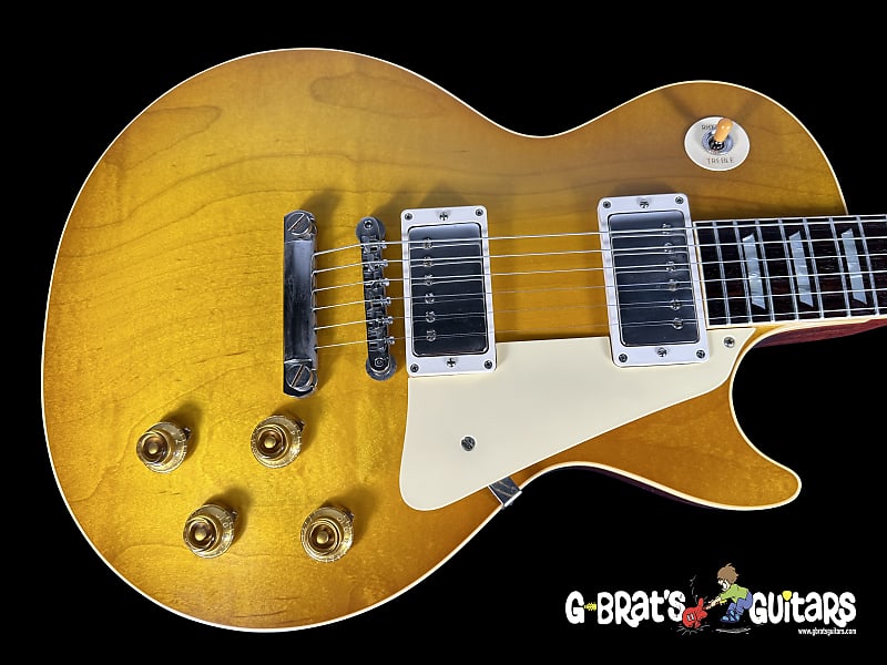 2023 Gibson Les Paul 1958 Custom Shop '58 Historic Reissue VOS ~ Lemon Burst image 1