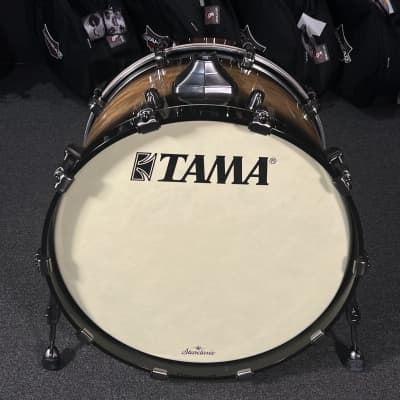 Tama Starclassic Maple 14x20" Bass Drum in Natural Pacific Walnut Burst image 3