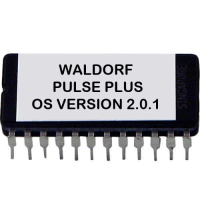 Waldorf Pulse Plus - Version 2.01 Firmware Update Upgrade Eprom