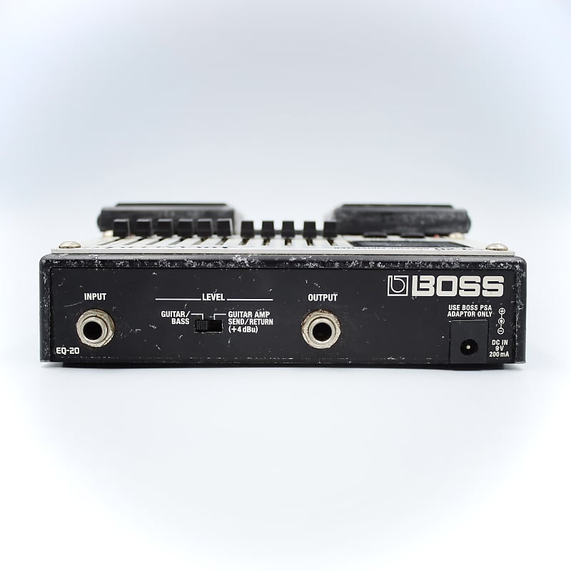 Boss EQ-20 Graphic Equalizer Advanced EQ Guitar Effect Pedal