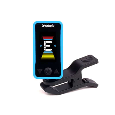 NEW D'Addario Eclipse PW‑CT‑17 Eclipse Chromatic Clip‑On Tuner - Blue image 1