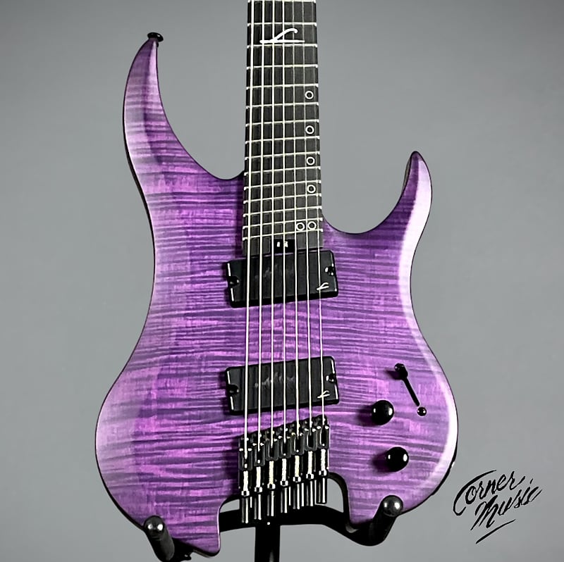 Legator G7FSS Ghost 7 Multi-Scale 2024 - Purple Flame | Reverb