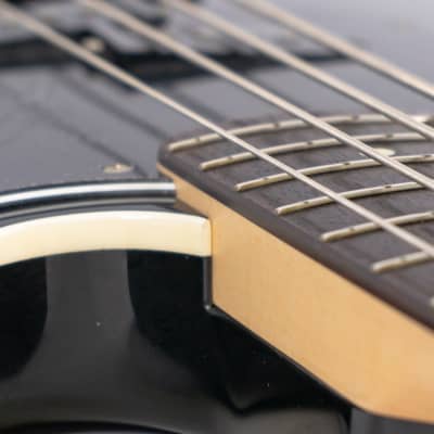 2009 *Non Export* MIJ Fender Aerodyne Jazz Bass Black w/ P/J Pickup Configuration, Padded Gigbag image 9