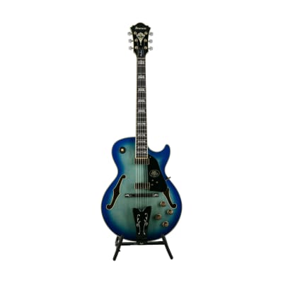Ibanez Ltd Ed GB40THII-JBB George Benson Electric Guitar, Jet Blue Burst, 211201S17070366 for sale