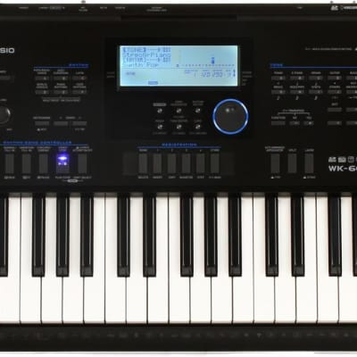 Casio WK-6600 76-key Portable Arranger  Bundle with Casio ARST X-Style Keyboard Stand image 2