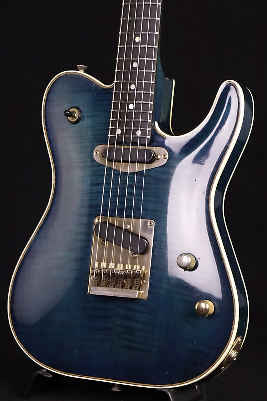Valley Arts M Series Limited TL Type See Thru Blue [SN 5872] [12/04]