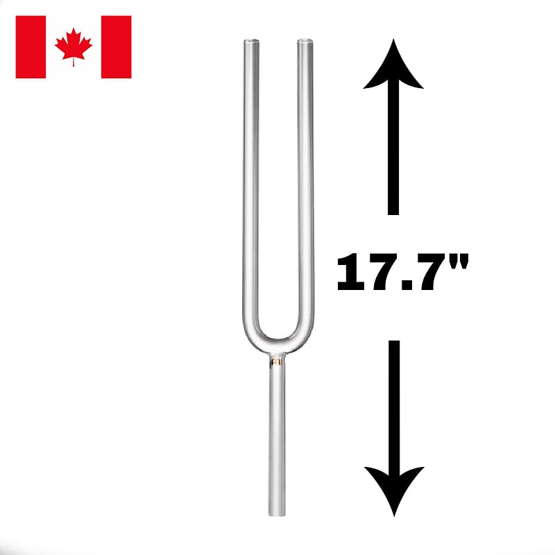 Meinl Sonic Energy 17.7" Crystal Tuning Fork 16mm - C Note 130.81 Hz - Root Chakra - CTF440C16 image 1