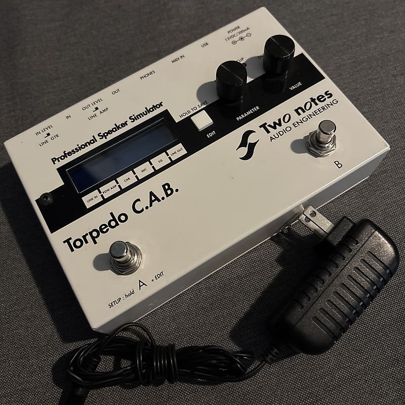Two Notes Torpedo C.A.B. Speaker Simulator Pedal | Reverb