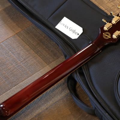 Epiphone Riviera Custom P93 Semi-Hollow Electric Guitar Wine Red + Gig Bag image 13