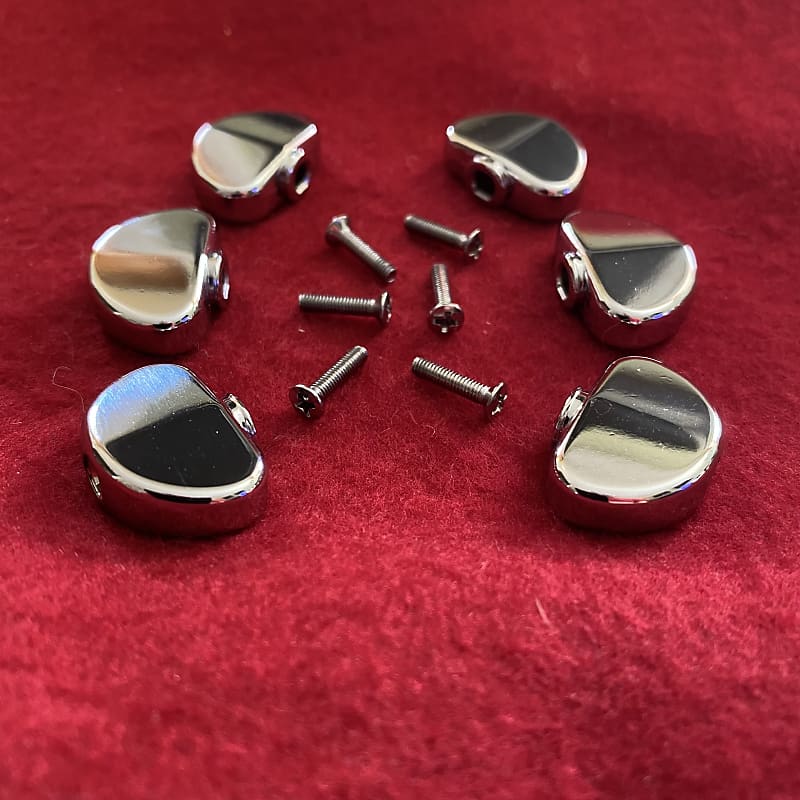 Grover Replacement Large Domed Buttons for Tuning Keys, | Reverb