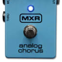 MXR M234 Analog Chorus Guitar Pedal w/Rockboard Flat Patch Cable