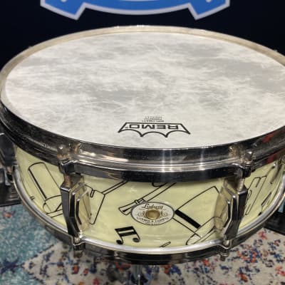Ludwig & Ludwig - 14x5" (cut down)Top Hat and Cane Snare Drum 1940-1941 image 5