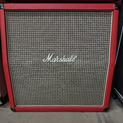 Early 80s Marshall JCM 800 4x12 **Red** image 1