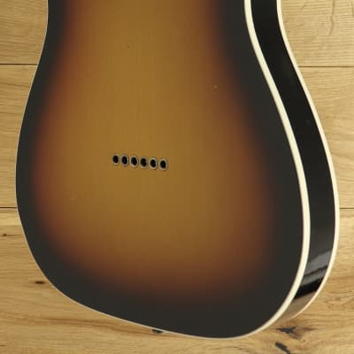 Fender Custom Shop Ltd Edition 60s Thinline  Tele Custom Journeyman Relic 3 Tone Sunburst CZ541140 image 4