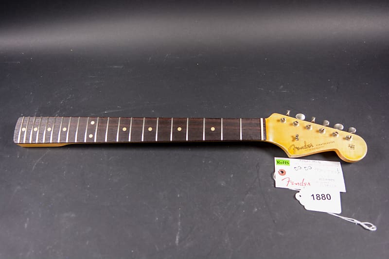 Fender Custom Shop Stratocaster Neck AAA Rosewood ‘60 Oval | Reverb