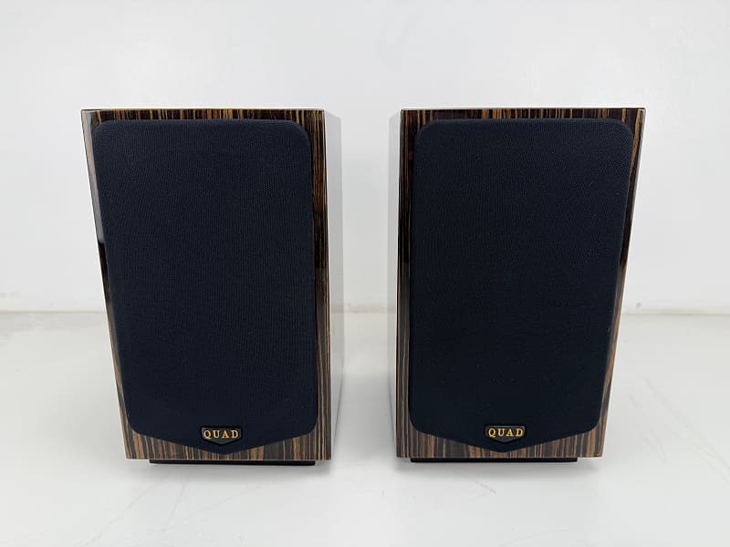 Quad 77-11L- Bi Amped - Nice Sound - Bookshelf speakers -Fully Working  			