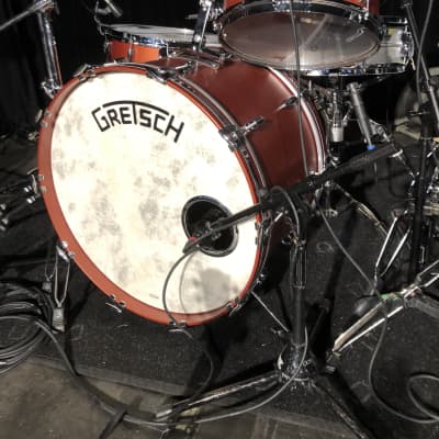 Gretsch Broadkaster Drum Kit 2019 Satin Copper 24/13/18 image 5