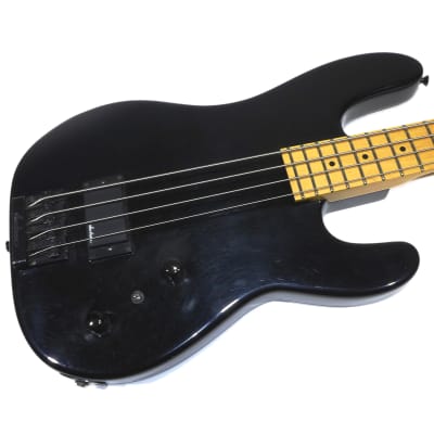 Vintage Charvel B1 Black Bass Made in Japan MIJ 1986 in Original Tweed Case - for sale