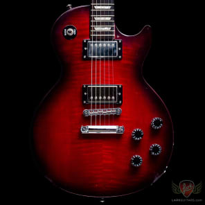 Pre-Owned Gibson 2014 Les Paul Studio - Brilliant Red Burst (900) image 4