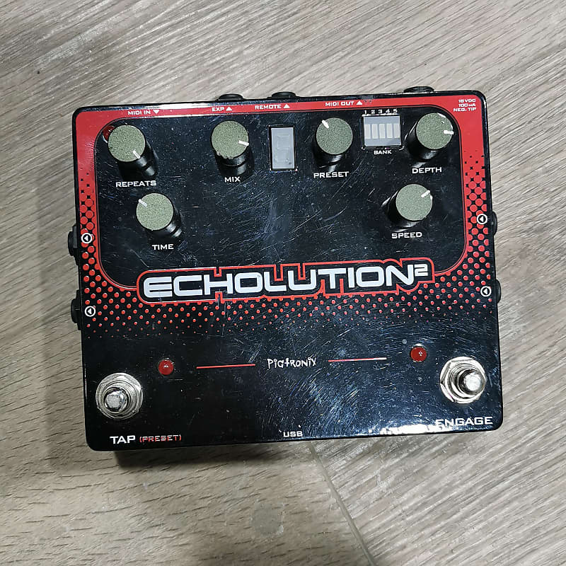Pigtronix Echolution 2 - Delay Effect Pedal image 1