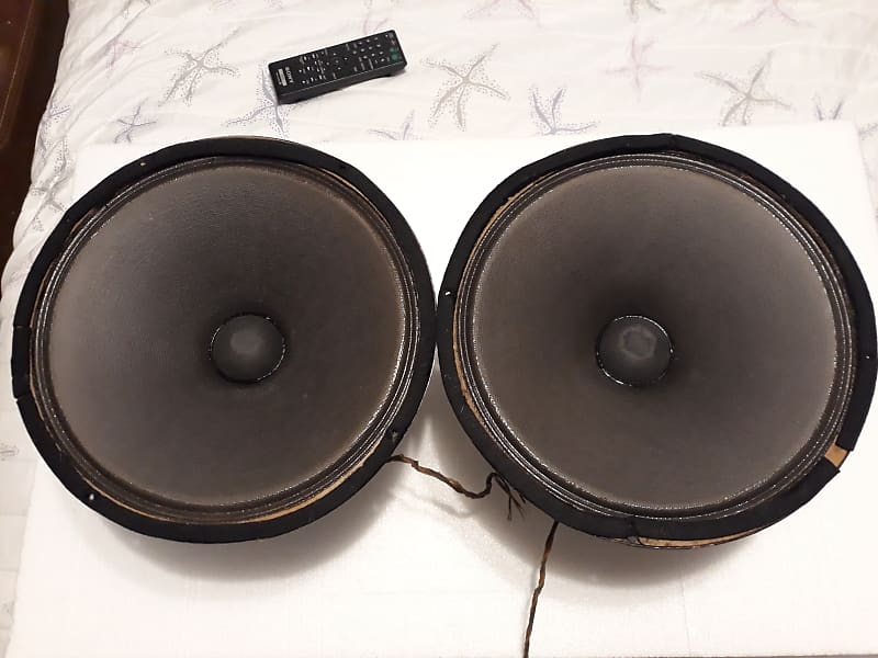 Jensen A12 Field Coil Speaker Pair Vintage 40s Rare A-12 12