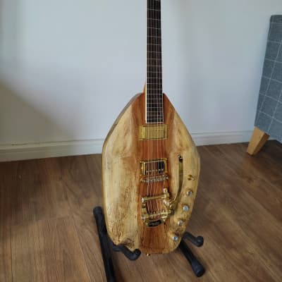 Luthier Built Phantom Style Guitar Natural image 1