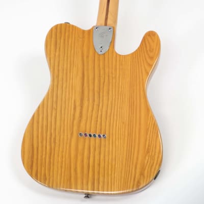 1976 Fender Telecaster Custom Natural Left Handed - Rare Lefty Tele - Original Case image 8