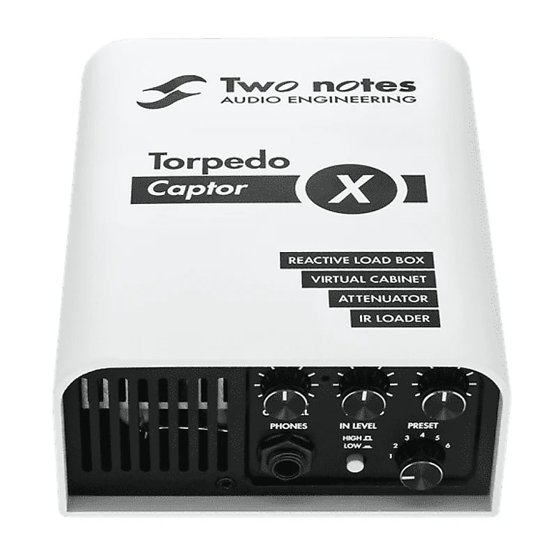 Two Notes Torpedo Captor X 8ohm Stereo Reactive Load Box / Attenuator |  Reverb Canada
