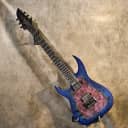 Schecter Left Handed Keith Merrow KM-6 MK-III 2019 Blue Crimson Lefty Guitar