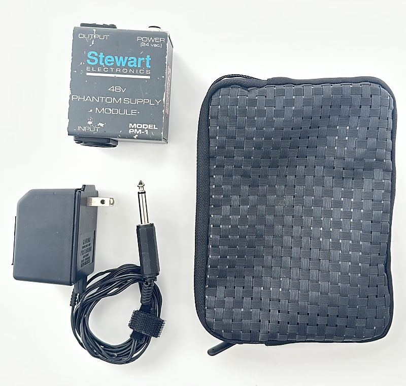 Stewart Electronics PM1 Phantom Power Injector Reverb