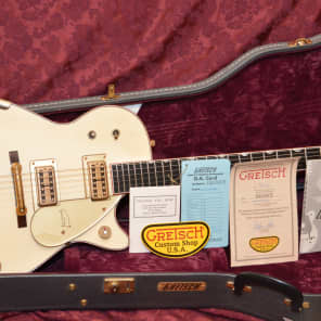 48 Hr Sale Gretsch Masterbuilt White Penguin Custom Shop