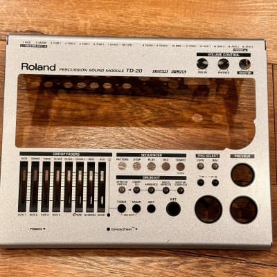 Roland TD-20 Electronic Drum Module Top Panel Case