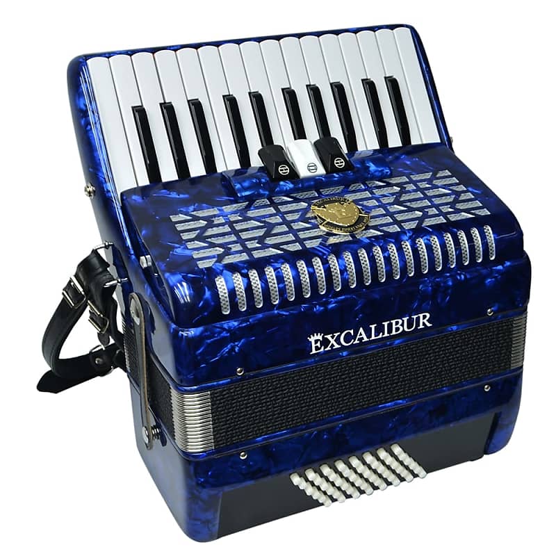 Excalibur Super Classic 48 Bass Piano Accordion Dark | Reverb Canada