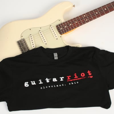Guitar Riot T-Shirt Black Size: Small S image 2