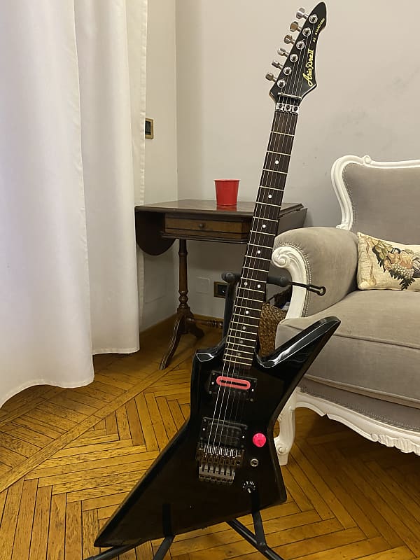 Aria Pro II ZZ standard 1985 Black Reverb