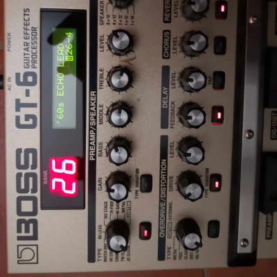 Reverb.com listing, price, conditions, and images for boss-gt-6-guitar-effects-processor