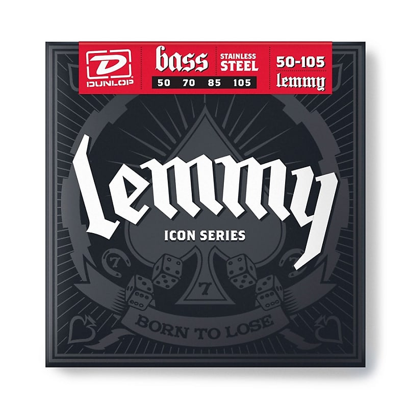 Dunlop LKS50105 Lemmy Kilmister Signature Heavy Set/4 image 1