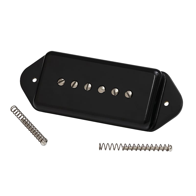 Gibson P-90 Dogear Underwound 2-Conductor Pickup Black Pre-Order image 1