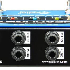 Radial Headlight 4-output Guitar Amp Selector Pedal image 2