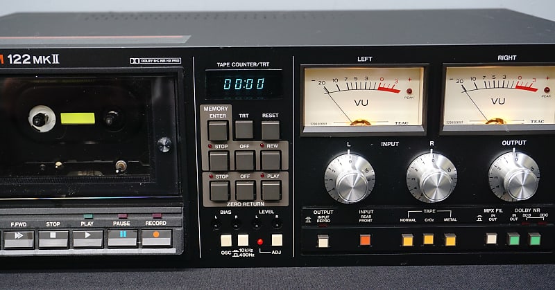 TASCAM　122Mk II カセットデッキ TASCAM 122Mk II カセットデッキ