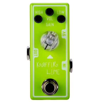 Tone City Kaffir Lime Overdrive TC-T6 Guitar Effect Pedal (BB Preamp Style) True Bypass image 1