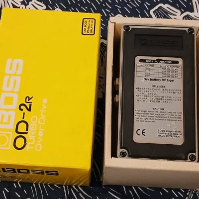 Boss OD-2R Turbo OverDrive (Silver Label) 1994 - 1997 - Yellow image 7