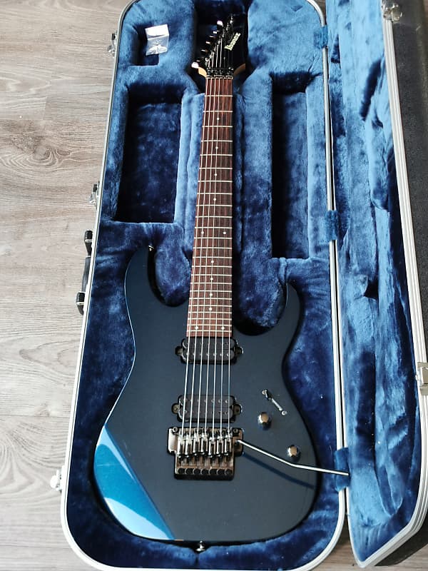 Ibanez RG1527 Prestige Japan 7 String Royal Blue Finish with