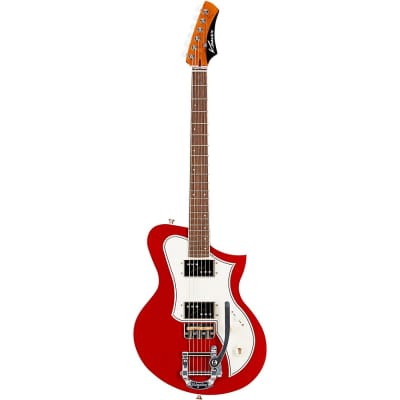 Kauer Guitars Korona HT Ash Electric Guitar Candy Apple Red image 3