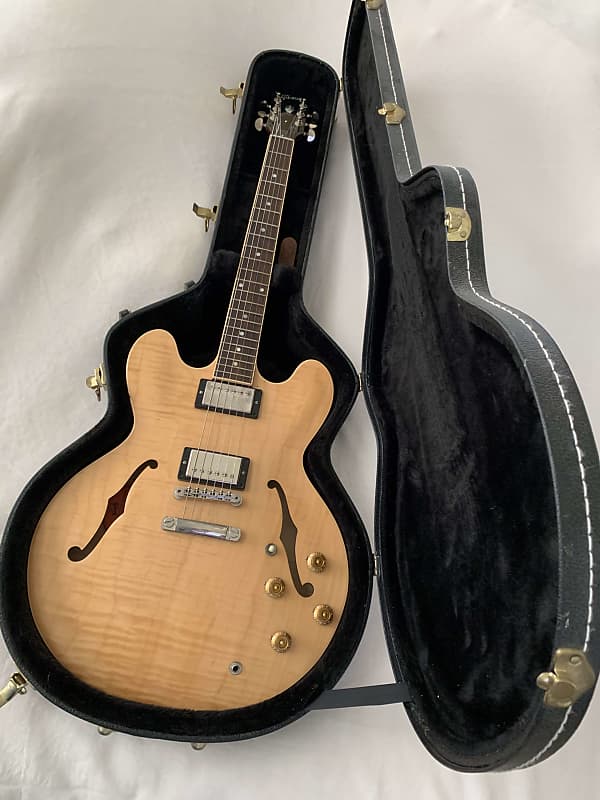 2004 Gibson ES-335 Dot in Figured Antique Natural | Reverb