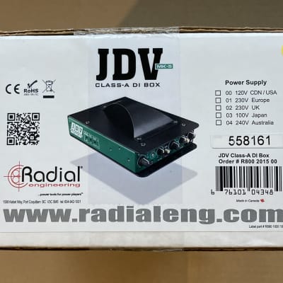 Radial Engineering JDV Mk5 Active Direct Box image 1